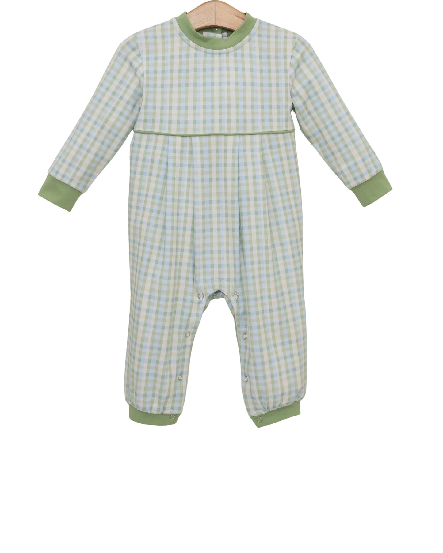 Basin Plaid Patrick Romper