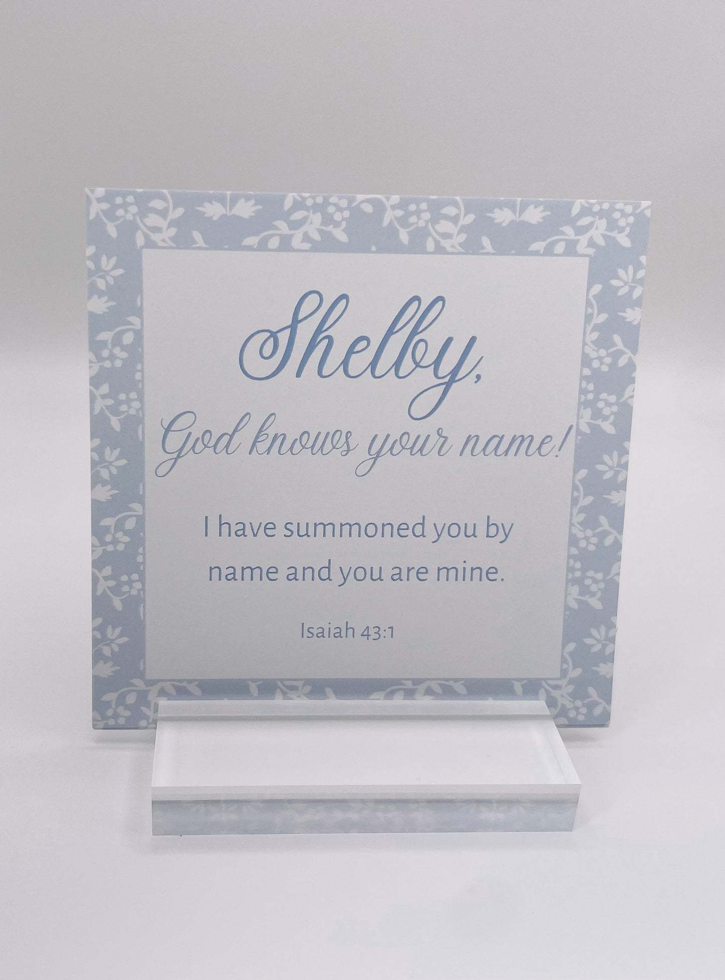 Adult Personalized Scripture Cards