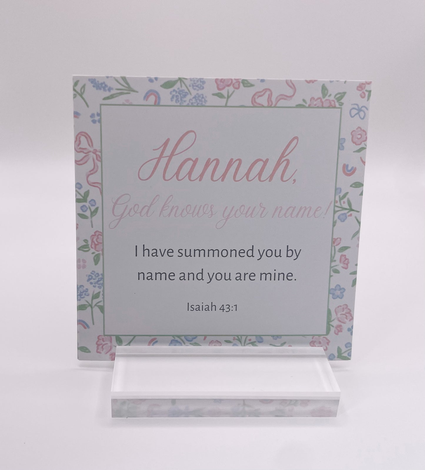 Adult Personalized Scripture Cards
