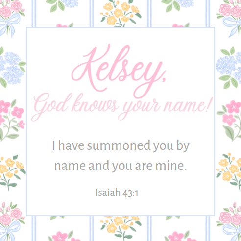 Adult Personalized Scripture Cards