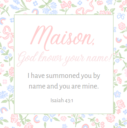 Adult Personalized Scripture Cards