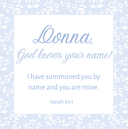 Adult Personalized Scripture Cards