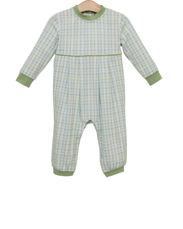 Basin Plaid Patrick Romper