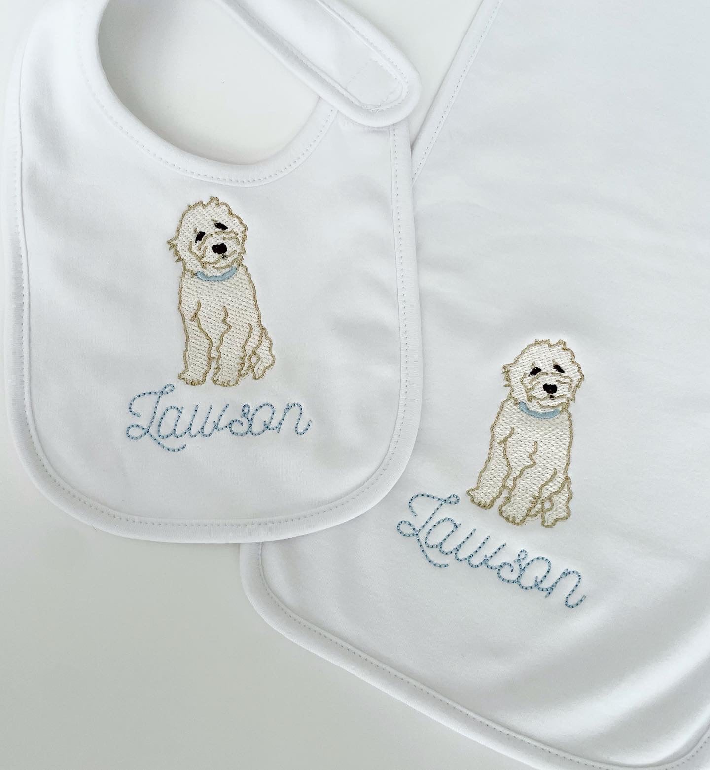 Custom Baby Bib No Ruffle