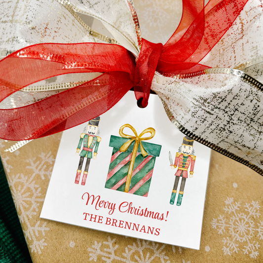 Simple Nutcracker Gift Tags