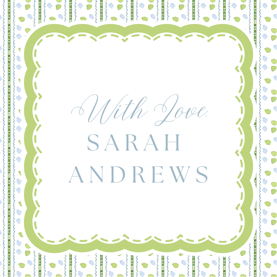 Blue & Green Gift Tags