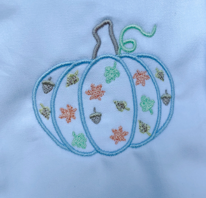 Pumpkin Wreath Sash